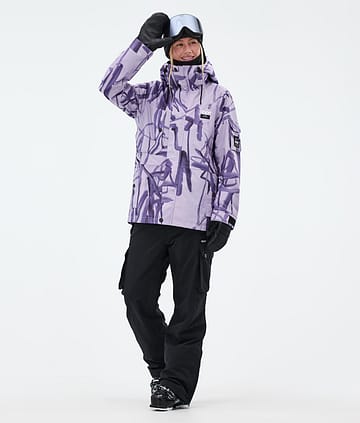 Dope Adept W Outfit Ski Femme Scribble Purple/Black