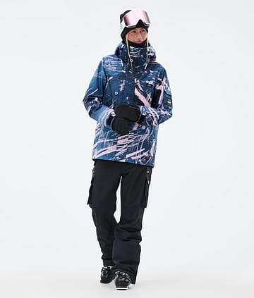 Dope Adept W Ski Outfit Dames Carvings Pink/Black