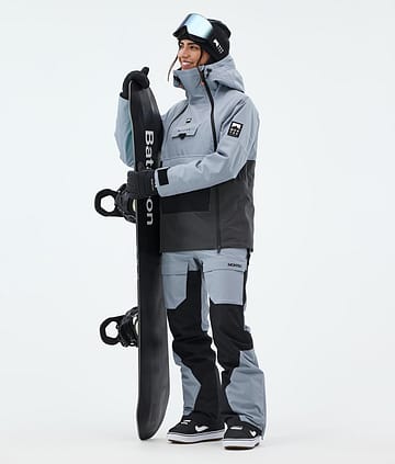 Montec Doom W Snowboard Outfit Soft Blue/Black/Phantom