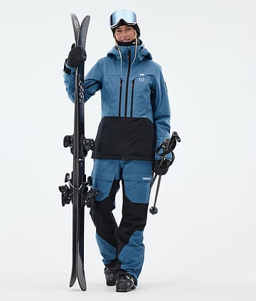 Montec Moss W Ski Outfit Dames Blue Steel/Black