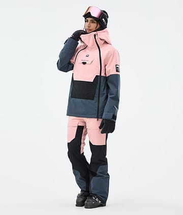 Montec Doom W Ski Outfit Women Soft Pink/Black/Metal Blue