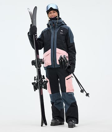 Montec Morpheus W Ski Outfit Dames Metal Blue/Black/Soft Pink
