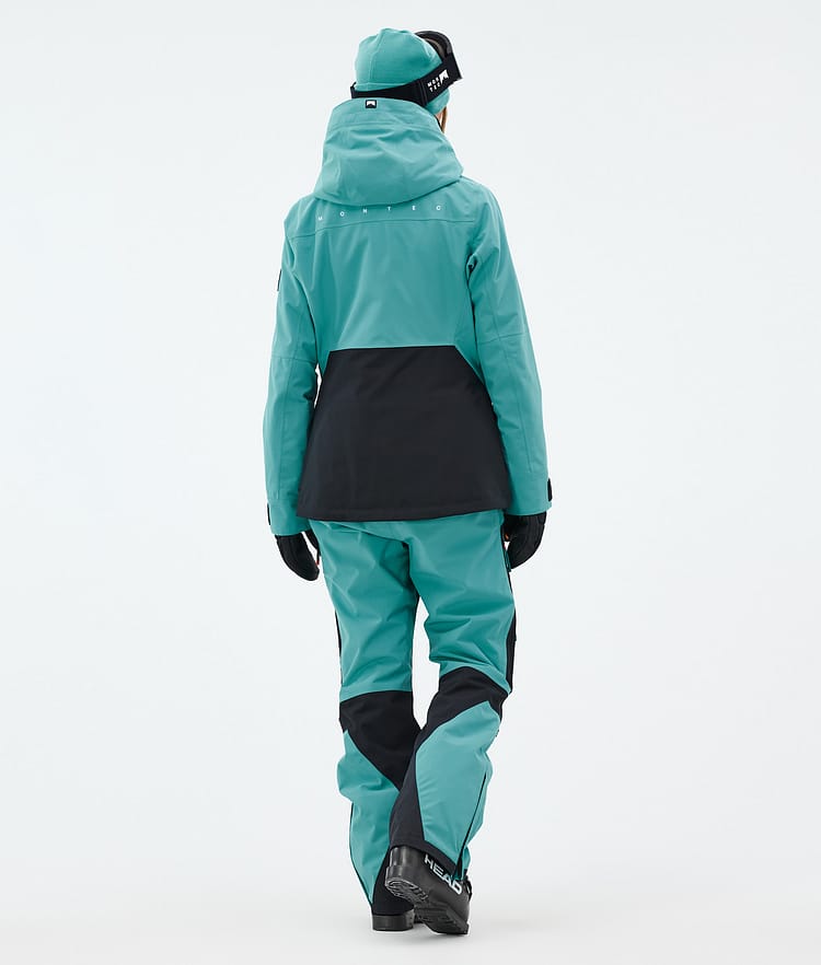 Montec Moss W Ski Outfit Women Turquoise/Black, Image 2 of 2