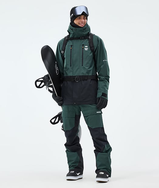 Montec Fawk Snowboard Outfit Dark Atlantic/Black