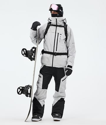 Montec Oracle Outfit Snowboard Uomo Light Grey/Black