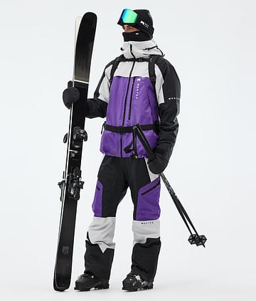 Montec Oracle Outfit Ski Homme Light Grey/Black/Vivid Purple