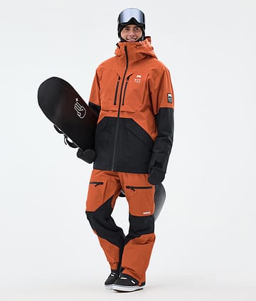 Montec Arch Outfit Snowboard Uomo Burned Orange/Black