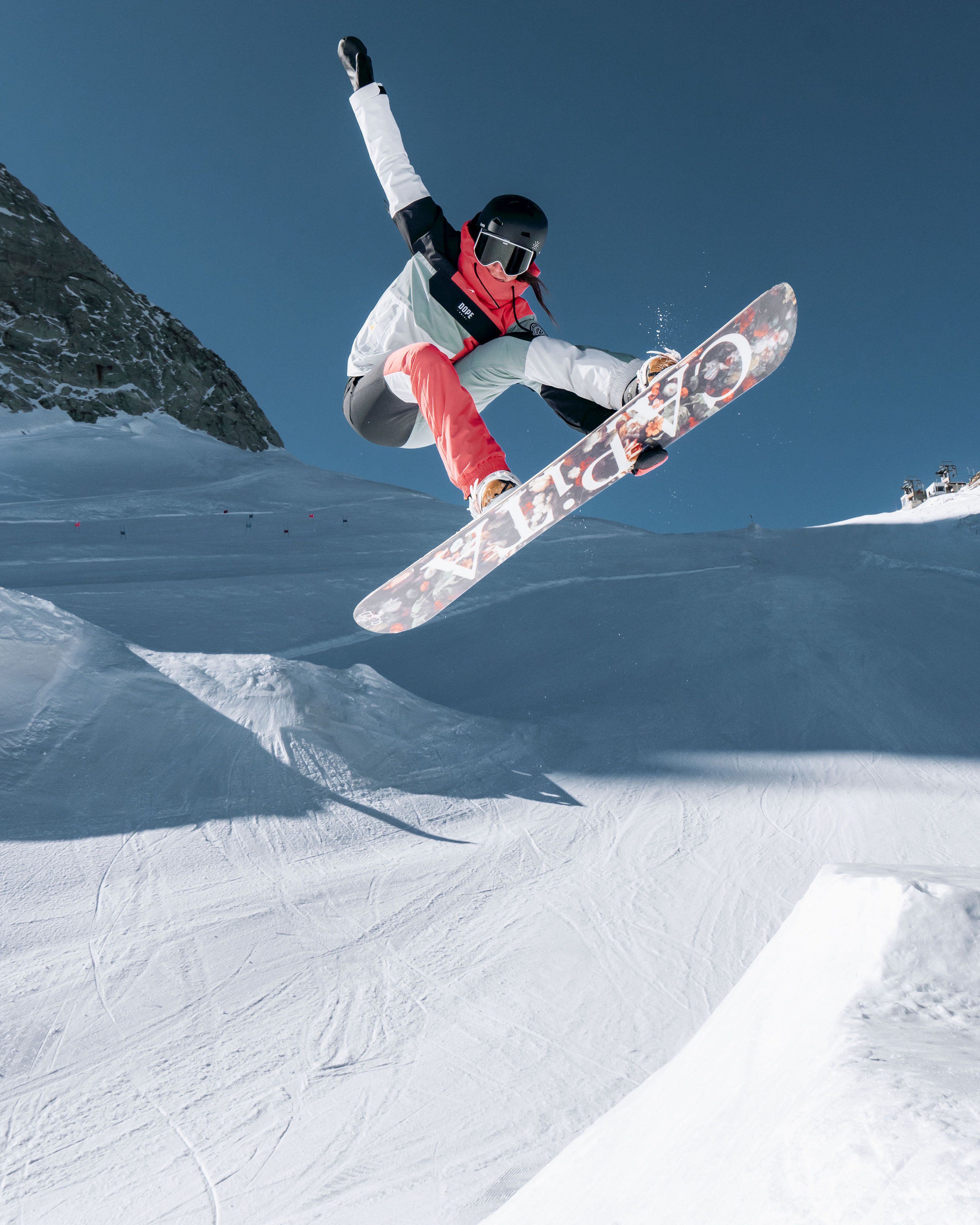 flyff snowboard ride TFL Team Series edge response and pop The Flamingo Freeride Snowboard -