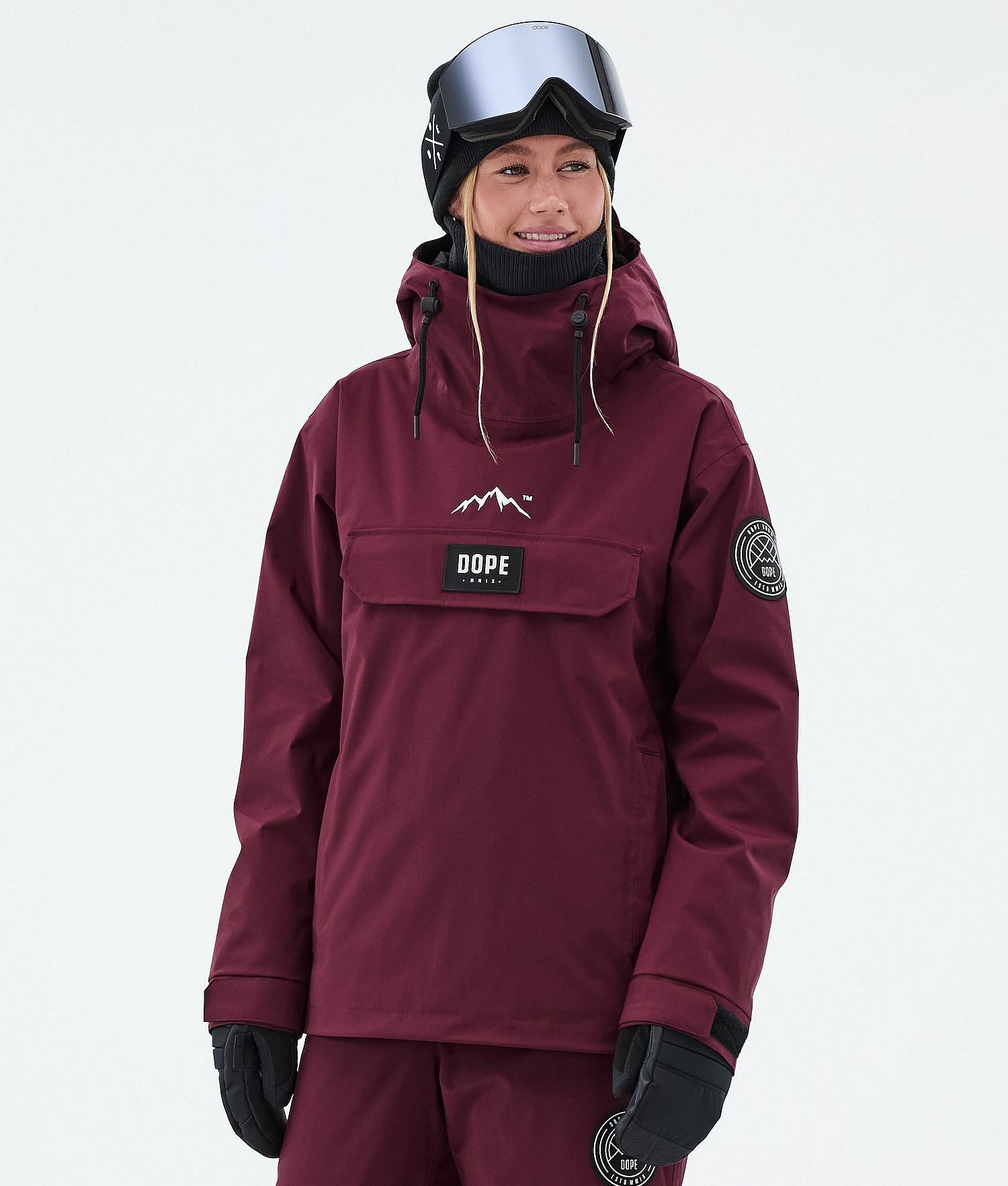 Dope Blizzard W Snowboardjacke Damen Burgundy