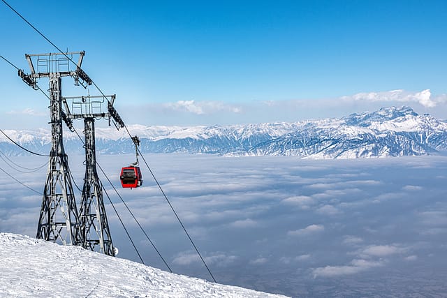 Gulmarg Ski Resort, India